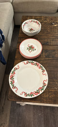Christmas plates