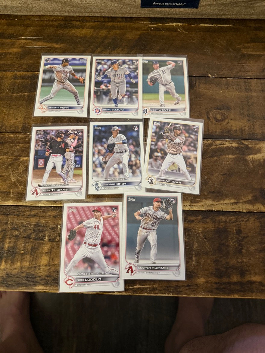 2022 TOPPS TRADED