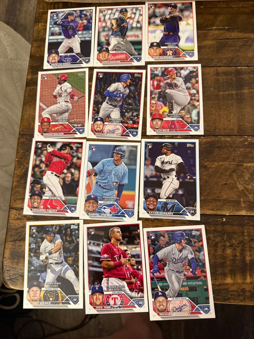 2023 TOPPS TRADED