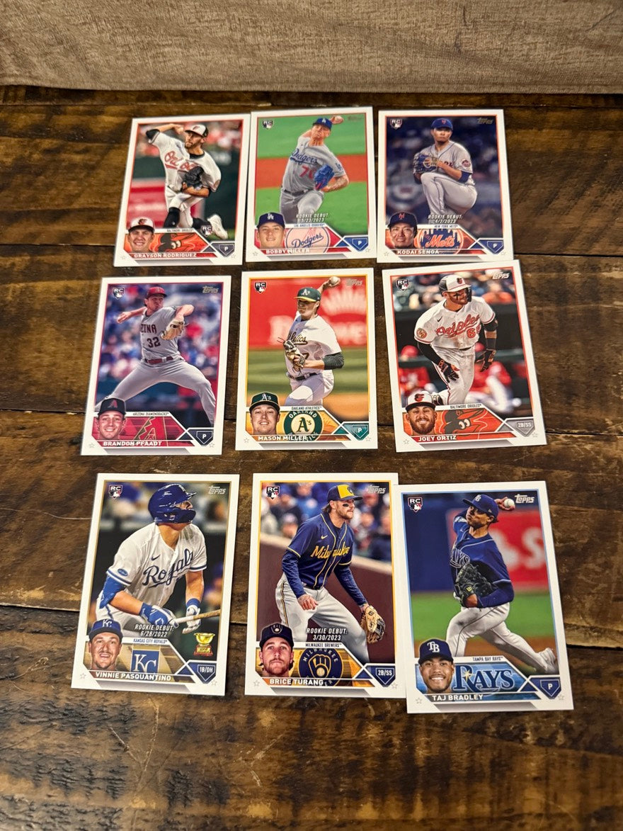2023 TOPPS TRADED