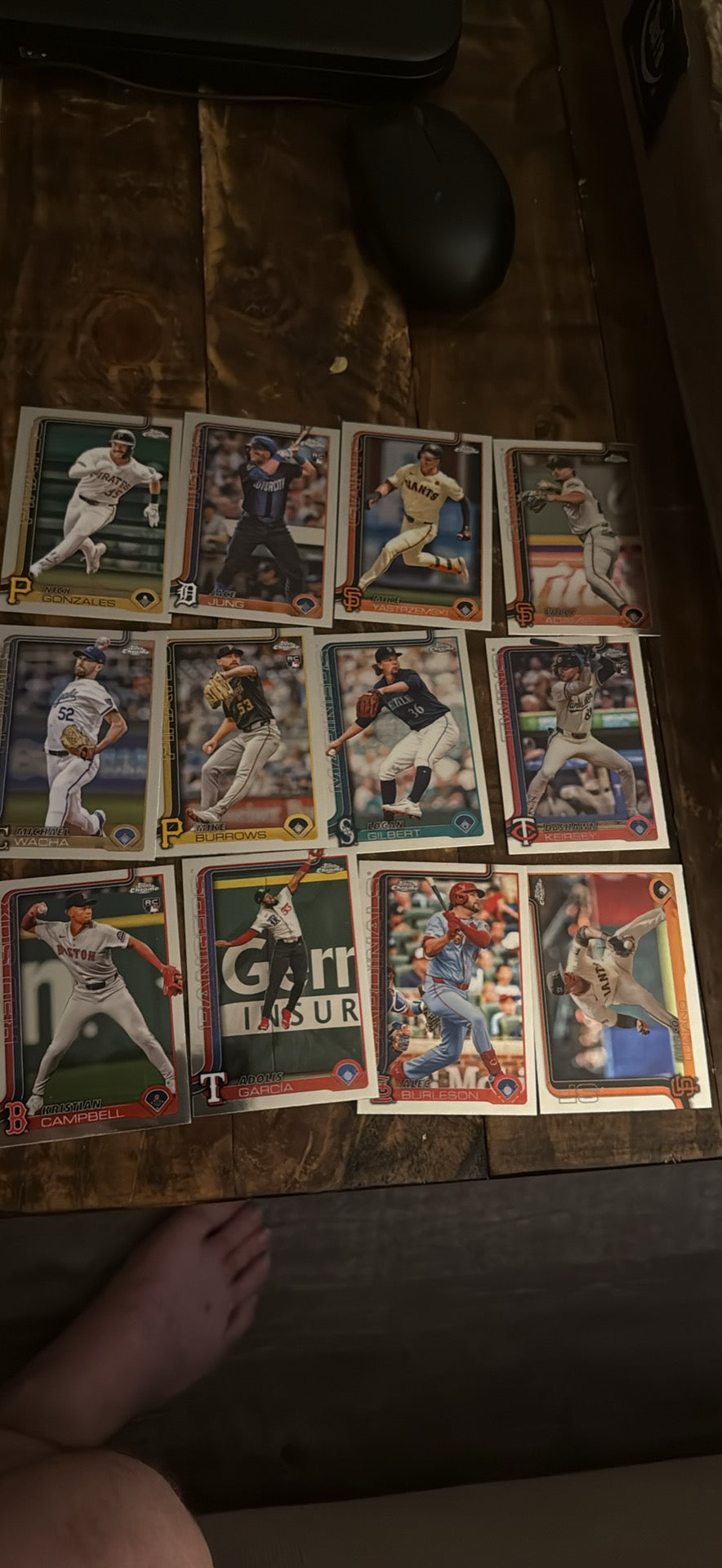 Baseball cards