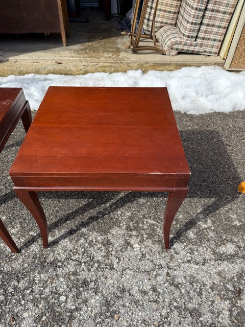 END TABLES