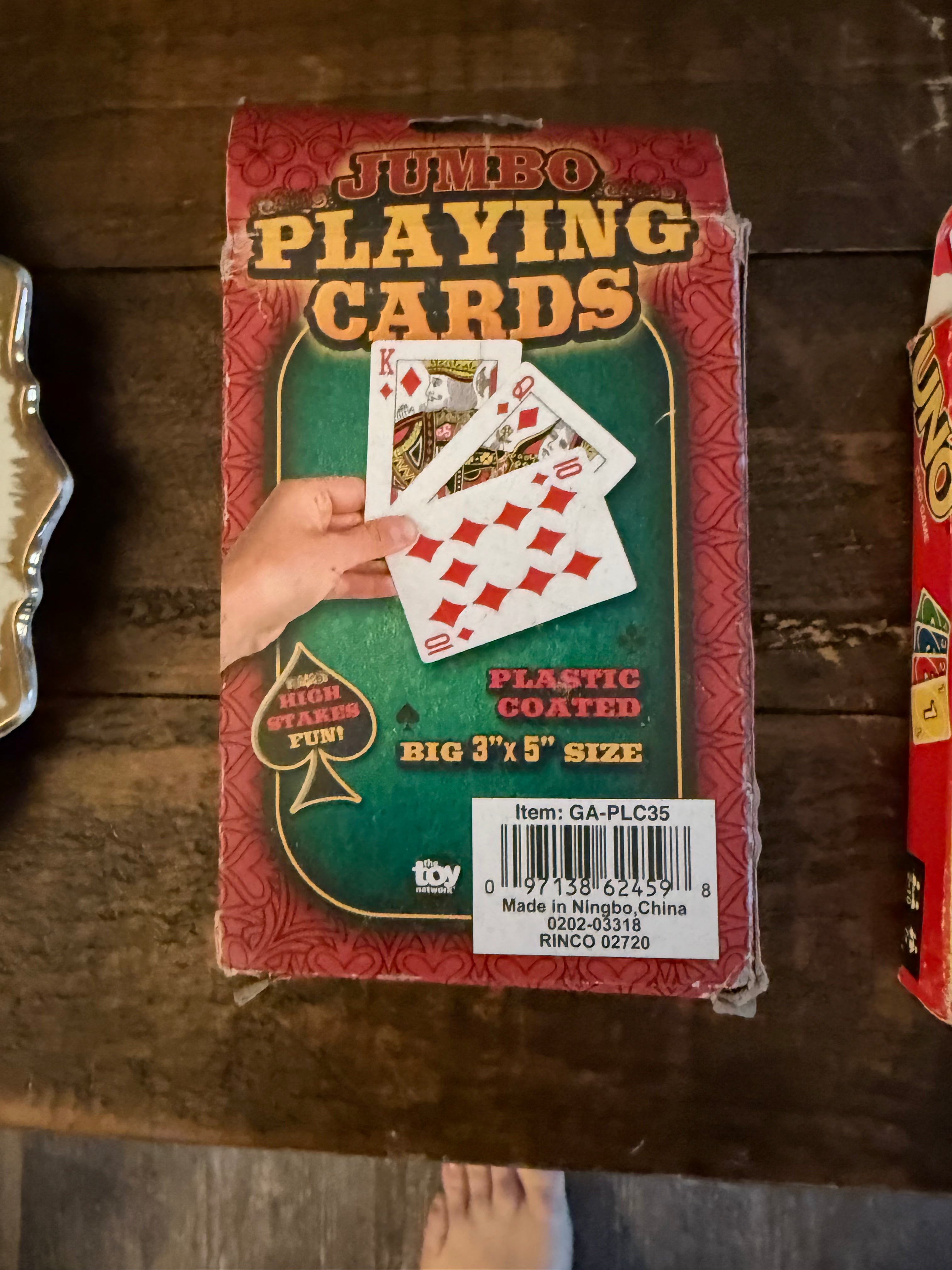 Playing cards